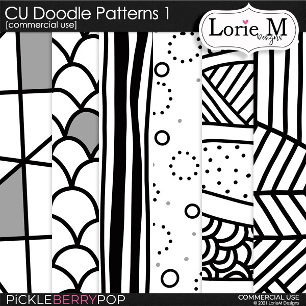 CU Doodle Patterns 1