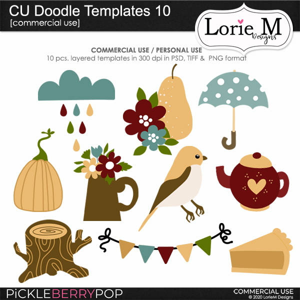 CU Doodle Templates 10