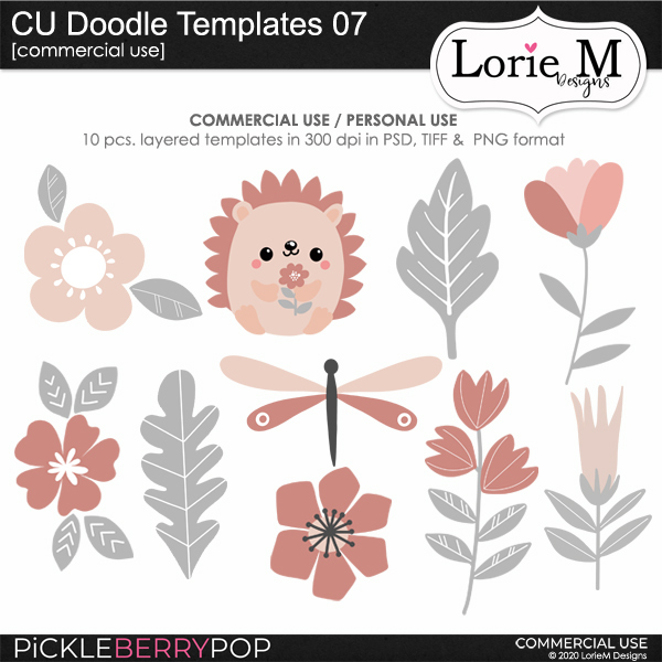 CU Doodle Templates 07