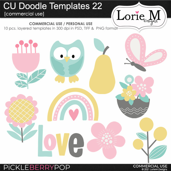 CU Doodle Templates 22