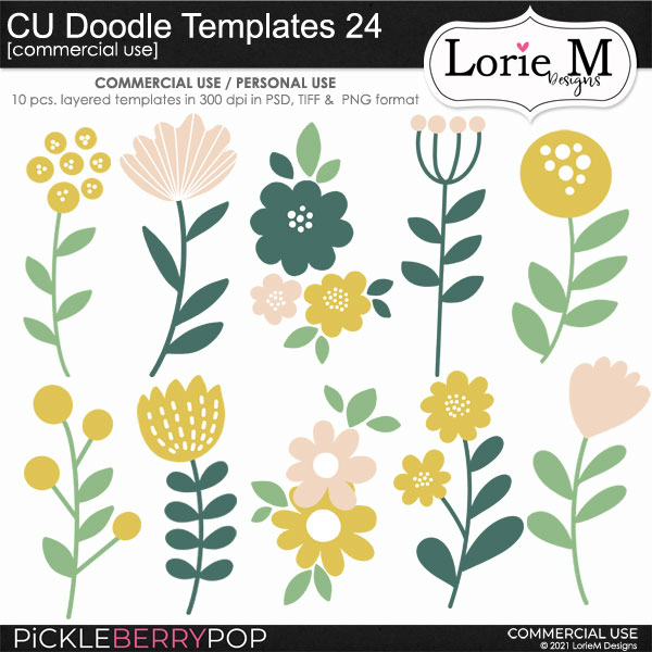 CU Doodle Templates 24