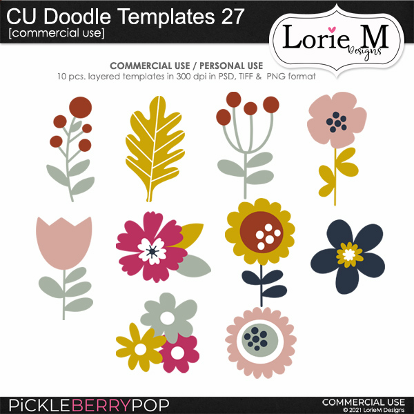 CU Doodle Templates 27