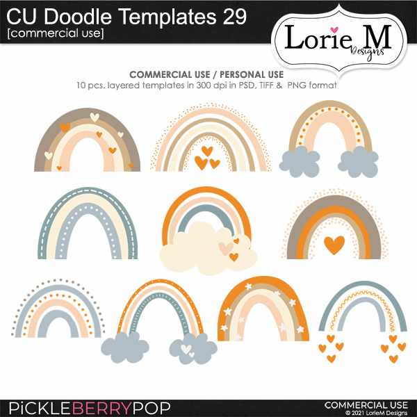 CU Doodle Templates 29