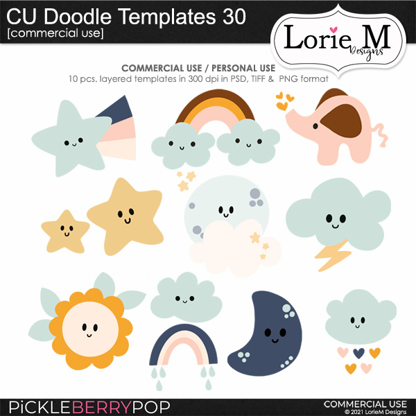 CU Doodle Templates 30