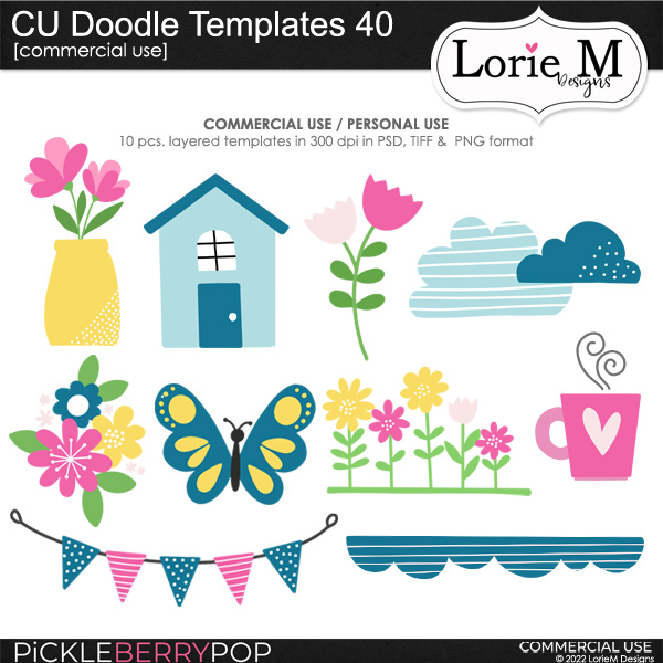 CU Doodle Templates 40