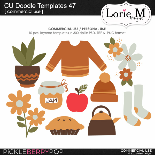 CU Doodle Templates 47