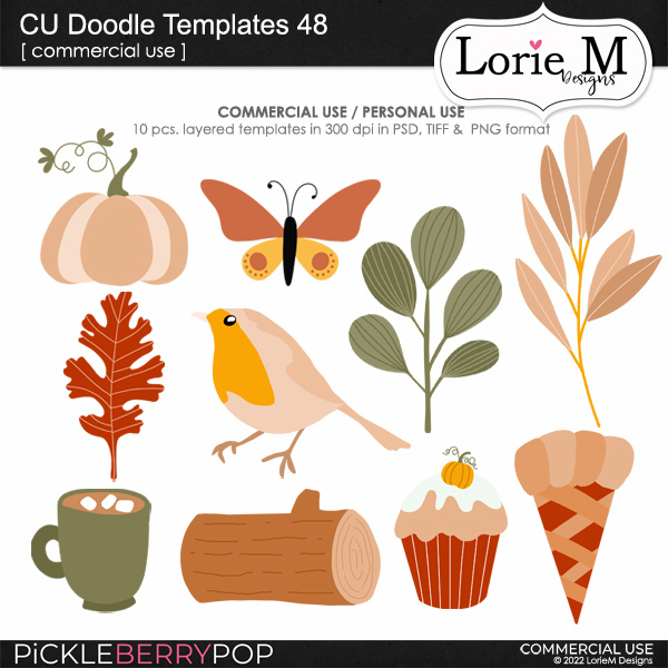 CU Doodle Templates 48