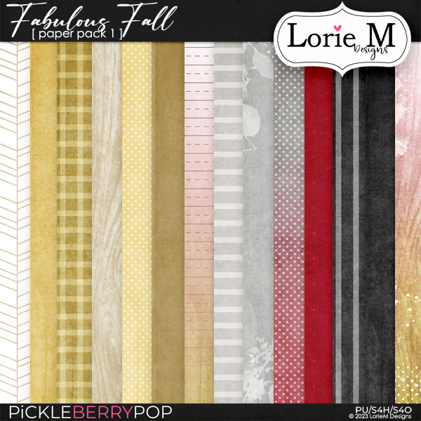 Fabulous Fall Paper Pack 1