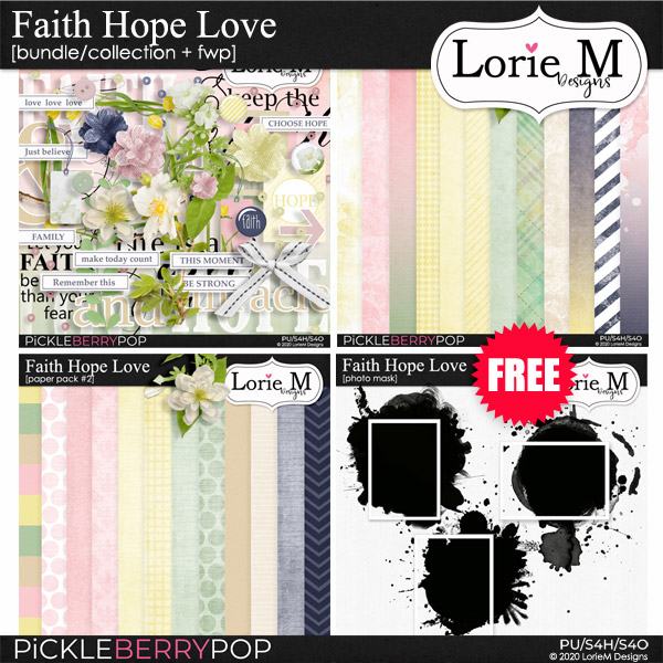 Faith Hope Love Bundle + FWP