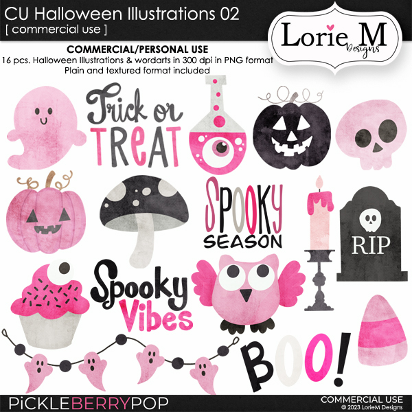 CU Halloween Illustrations 02