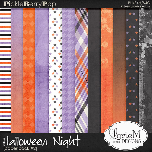 Halloween Night Paper Pack #2