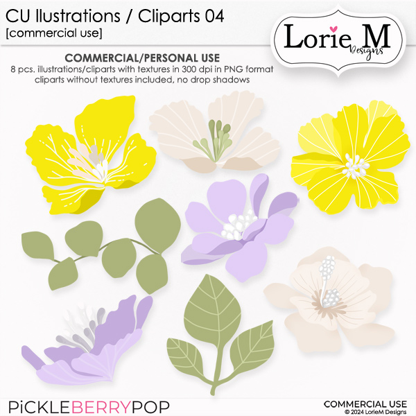 CU Illustrations / Cliparts 04