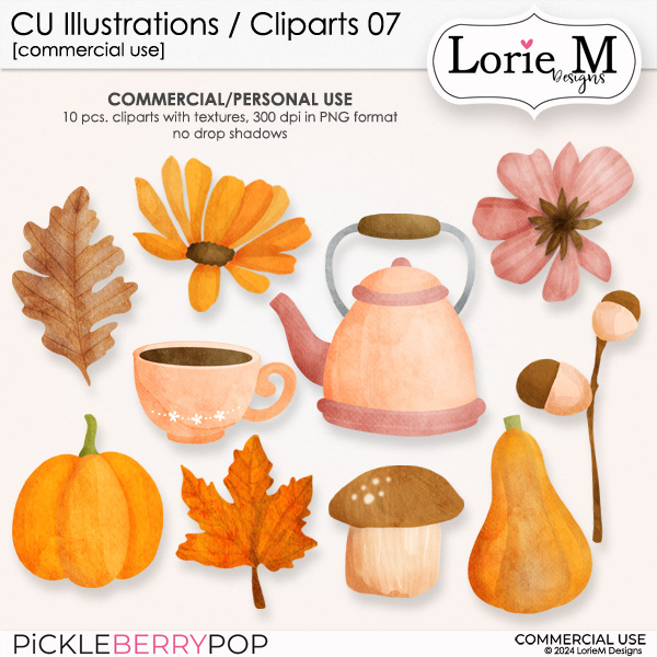 CU Illustrations / Cliparts 07