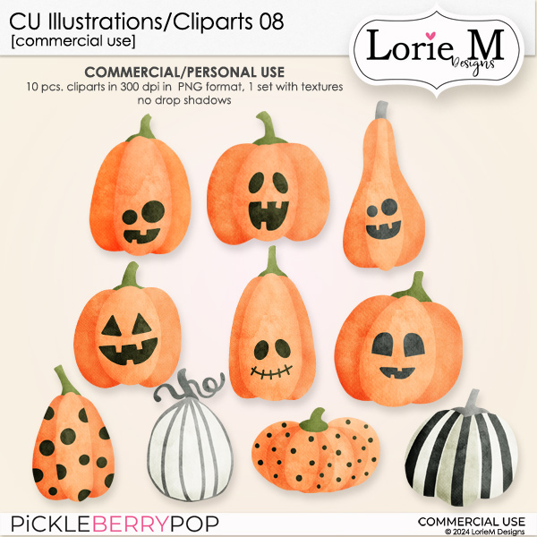 CU Illustrations / Cliparts 08