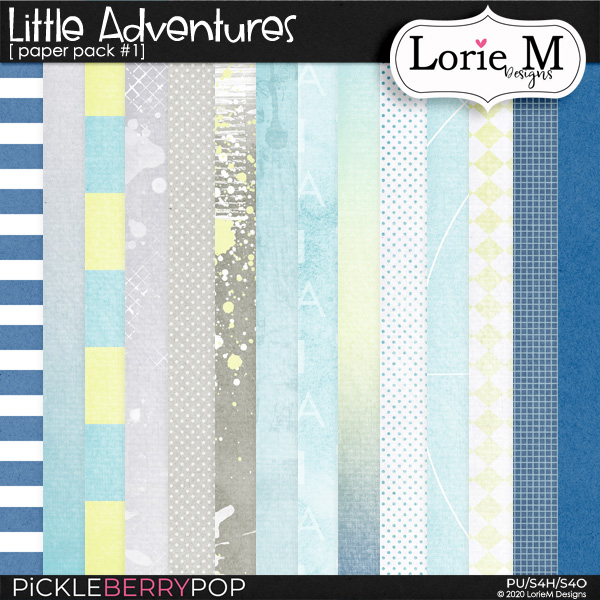 Little Adventures Paper Pack #1