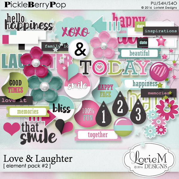 Love & Laughter Element Pack #2