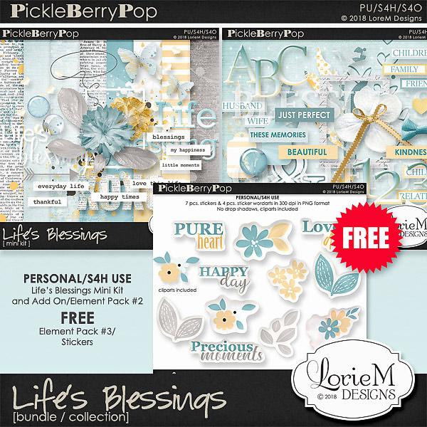 Life's Blessings Bundle + FWP