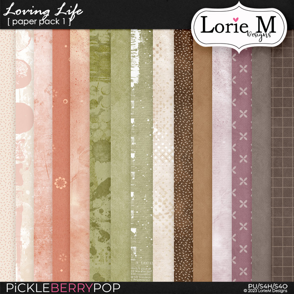 Loving Life Paper Pack 1