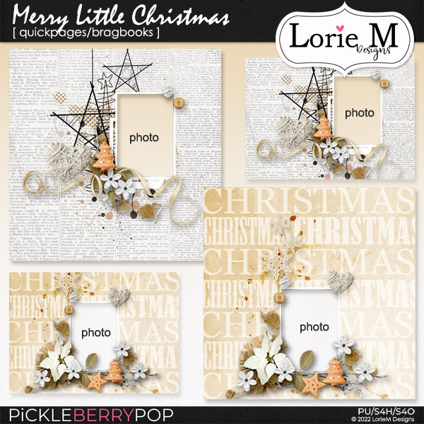 Merry Little Christmas Quickpages