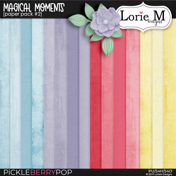 Magical Moments Paper Pack #2