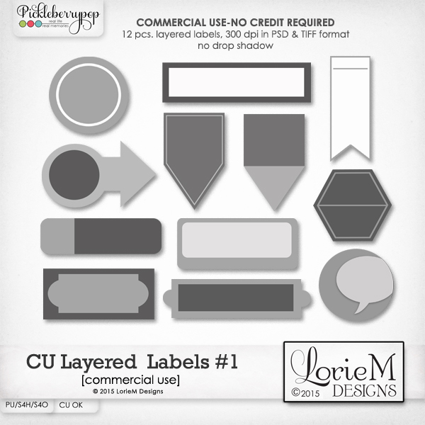 CU Layered Labels #1