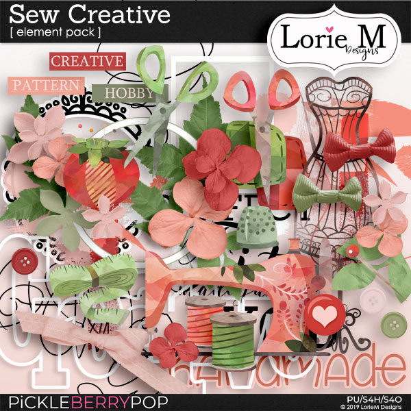 Sew Creative Element Pack