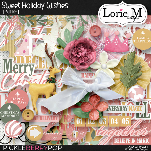 Sweet Holiday Wishes Kit