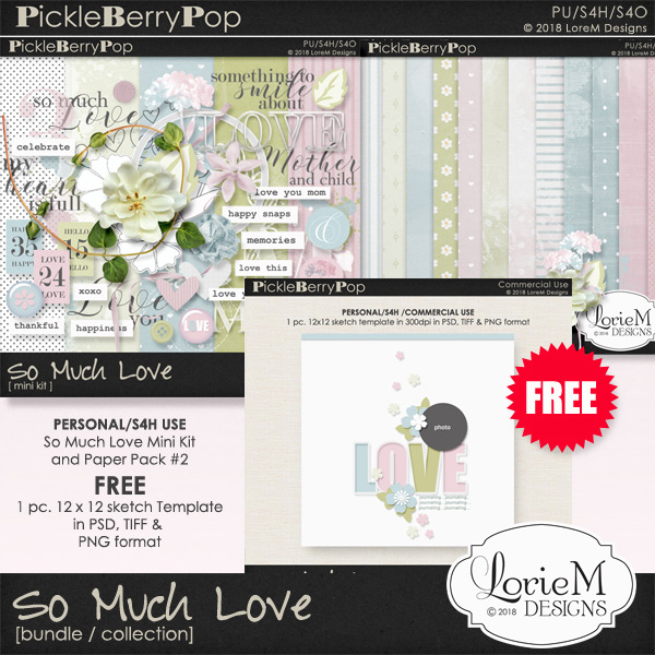 So Much Love Bundle/Collection + FWP