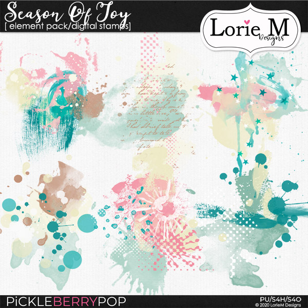 Season Of Joy Paint Overlays