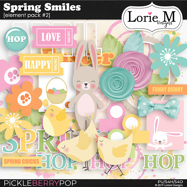 Spring Smiles Element Pack #2