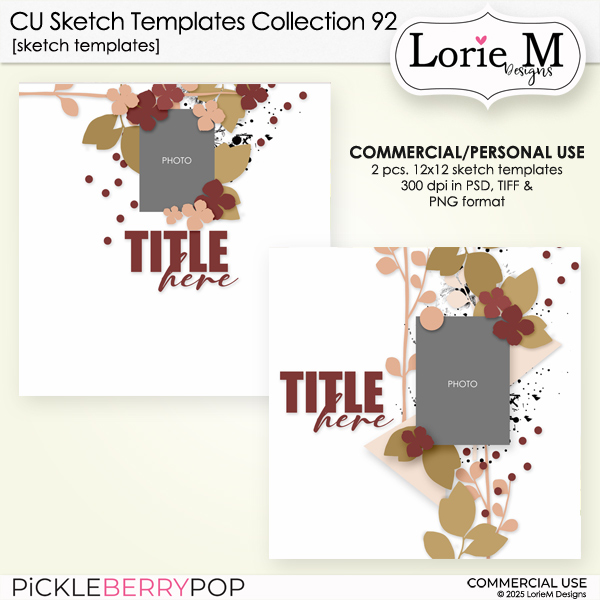 CU Sketch Templates Collection 92