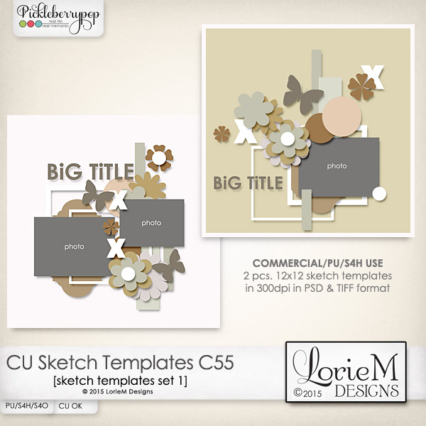 CU Sketch Templates C55