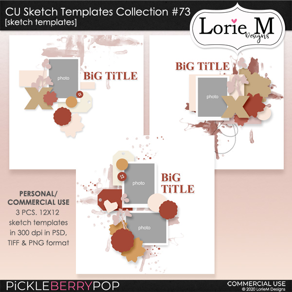 CU Sketch Templates Collection #73