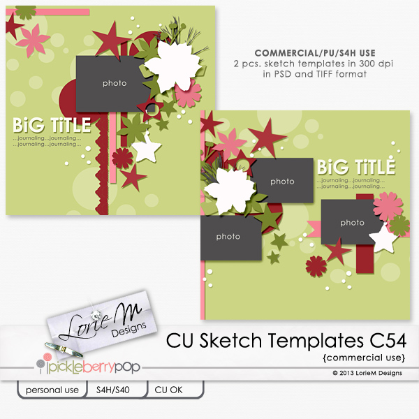 CU Sketch Templates C54