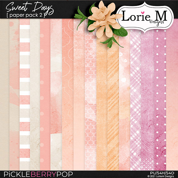 Sweet Days Paper Pack 2