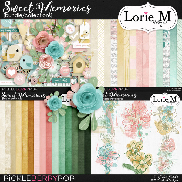 Sweet Memories Bundle by LorieM Designs