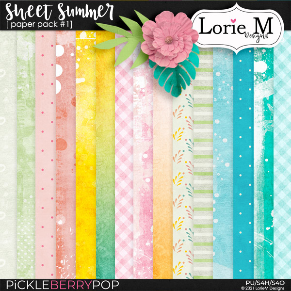 Sweet Summer Paper Pack #1