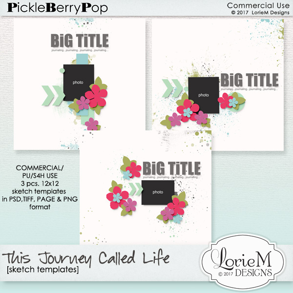 This Journey Called Life Sketch Templates