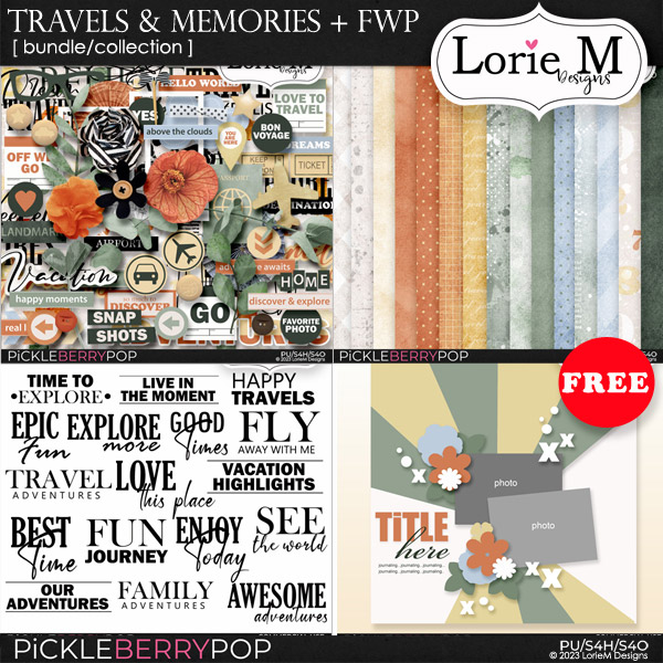 Travels & Memories Bundle / Collection