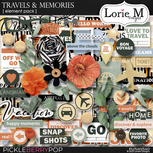 Travels & Memories Element Pack