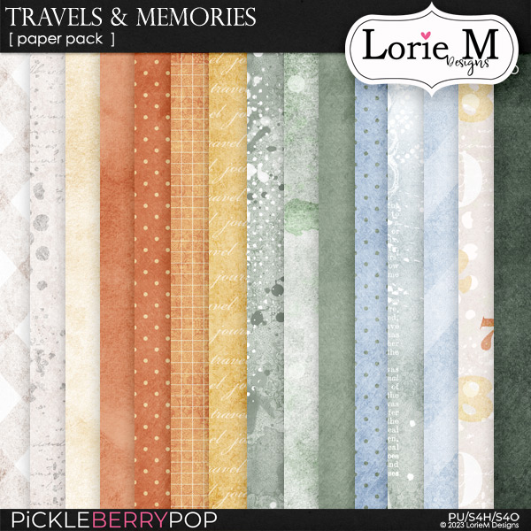 Travels & Memories Paper Pack