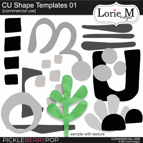 CU Shape Templates 01