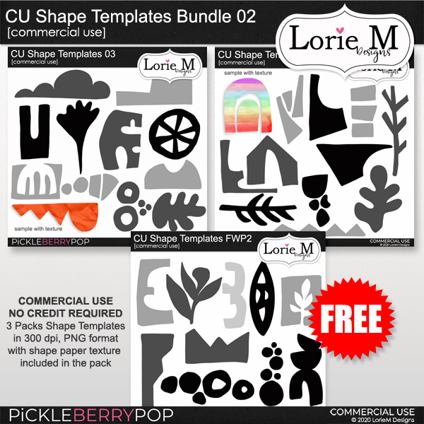 CU Shape Templates Bundle 02 + FWP