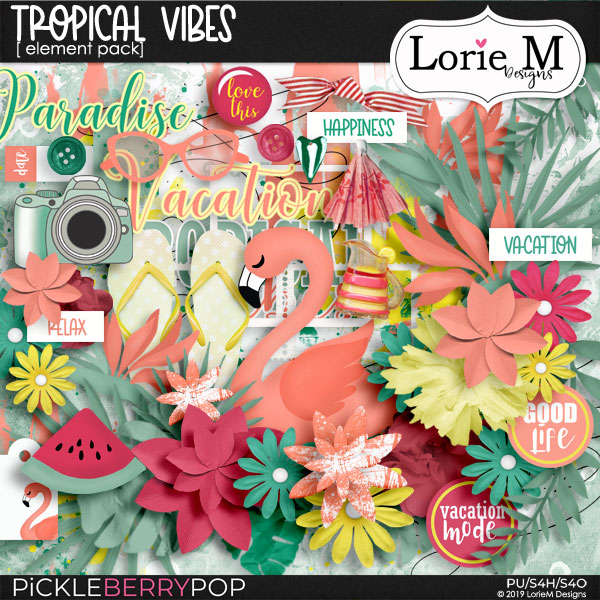 Tropical Vibes Element Pack