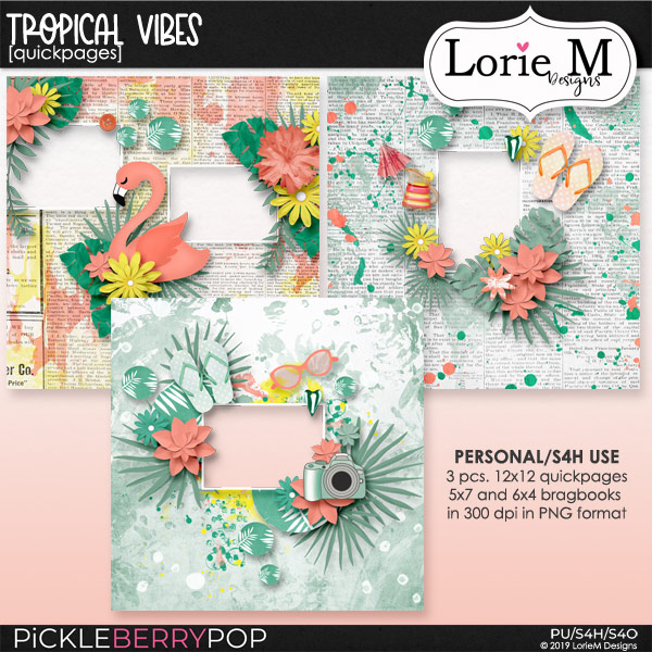 Tropical Vibes Quickpages