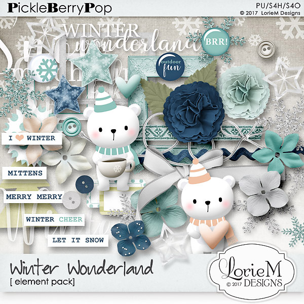 Winter Wonderland Element Pack #1