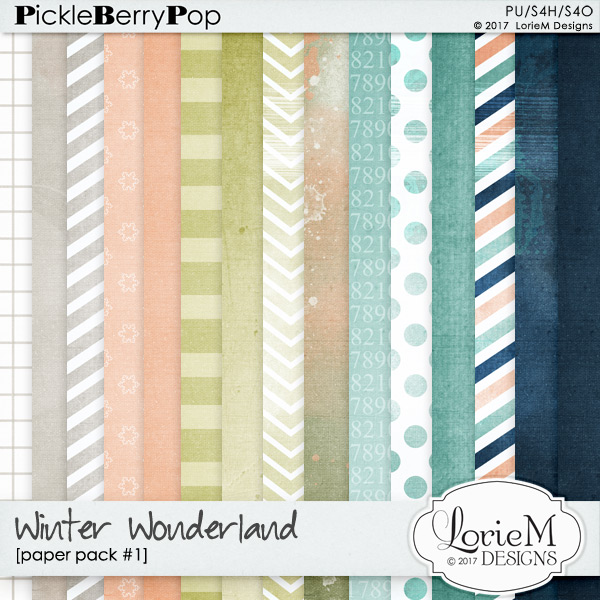 Winter Wonderland Paper Pack #1