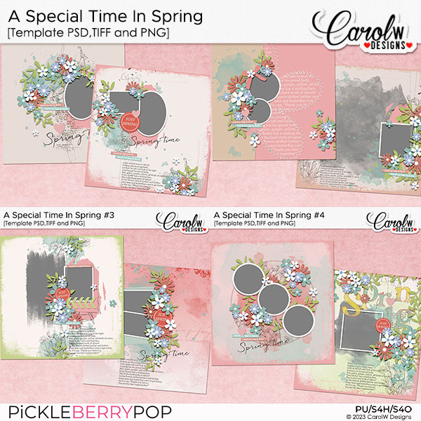 A Special Time In Spring-Template Bundle