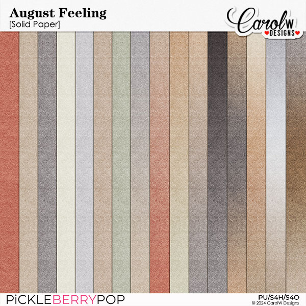 August Feeling-Solid  & Ombre