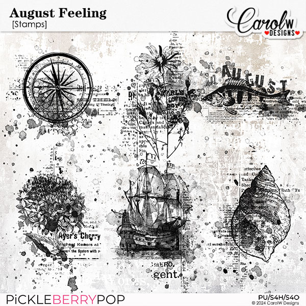 August Feeling-Stamps